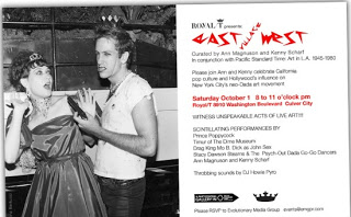 Pick of the week is East Village West, presented by Royal T in Culver City.