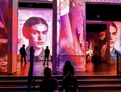 On View thru August 13, 2022: Lighthouse Immersive, Impact Museums, “Immersive Frida Kahlo”