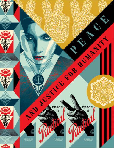 Peace Radical Shepard Fairey