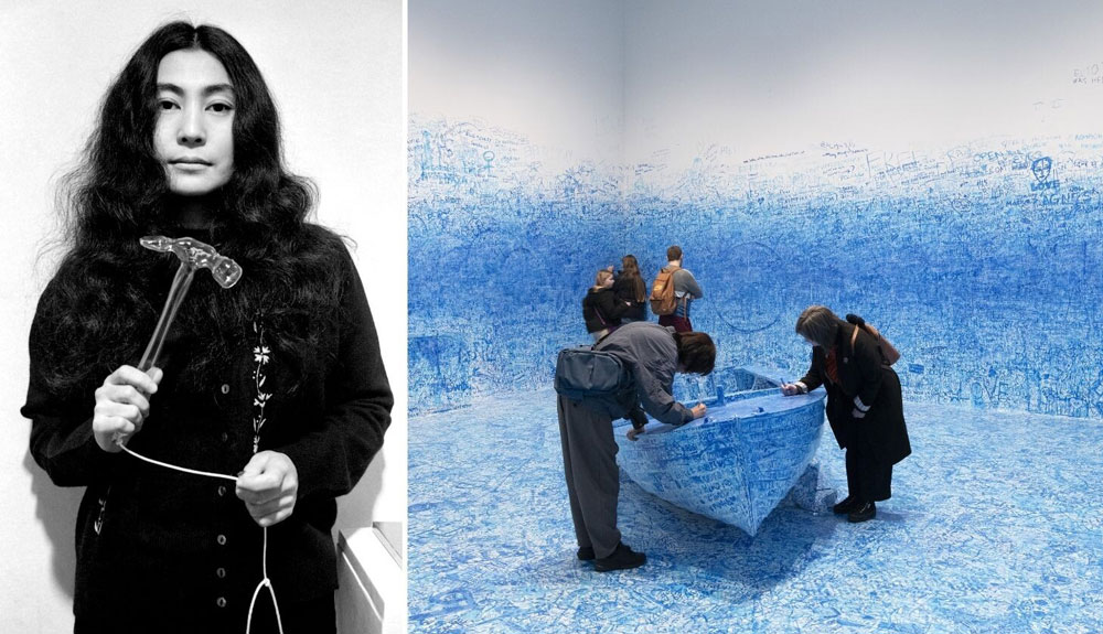 the broad Yoko Ono
