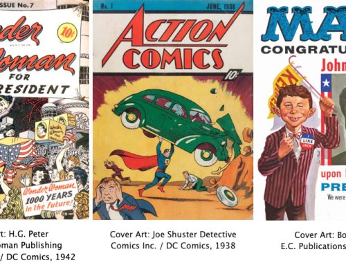 On View through February 28, 2027: Skirball Cultural Center, Inventing America: The Comic Book Revolution